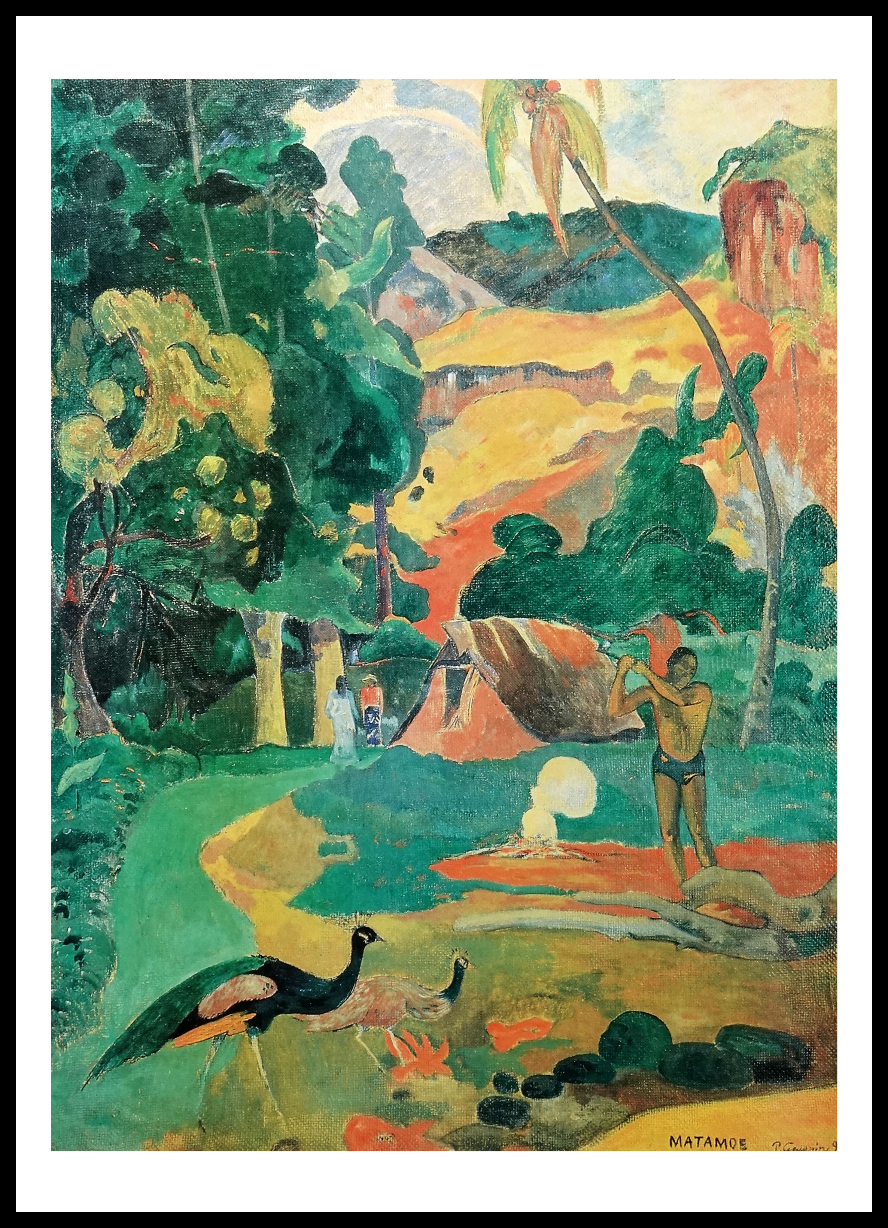 EGIM GAUGUIN-396 | 3d wall art decor singapore